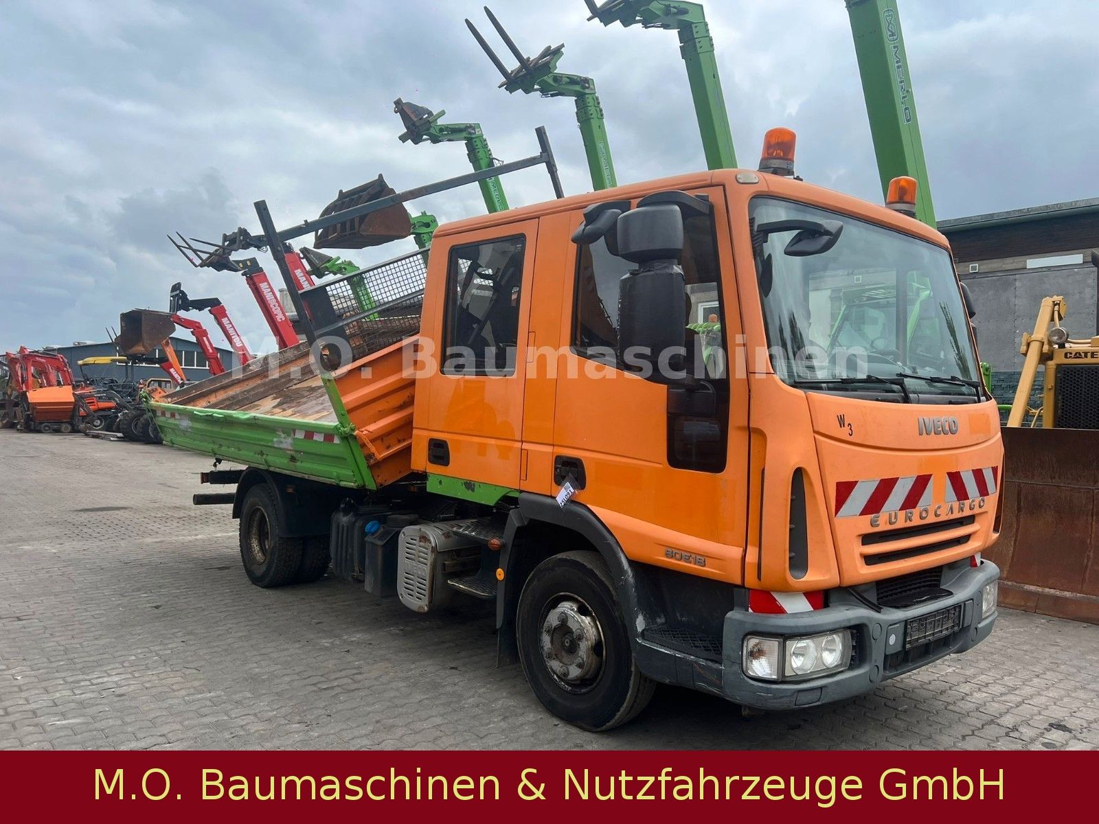 Fahrzeugabbildung Iveco Eurocargo 80E18 Doka 3.Seitenkipper