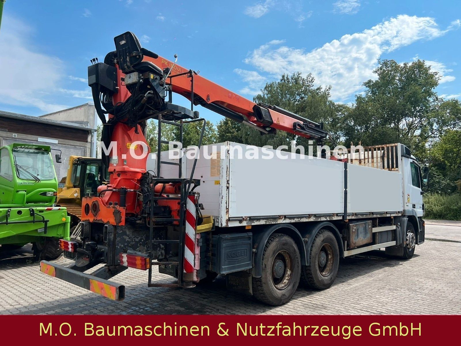 Fahrzeugabbildung Mercedes-Benz Actros 2644 /Kran  Palfinger PK 18001 L /
