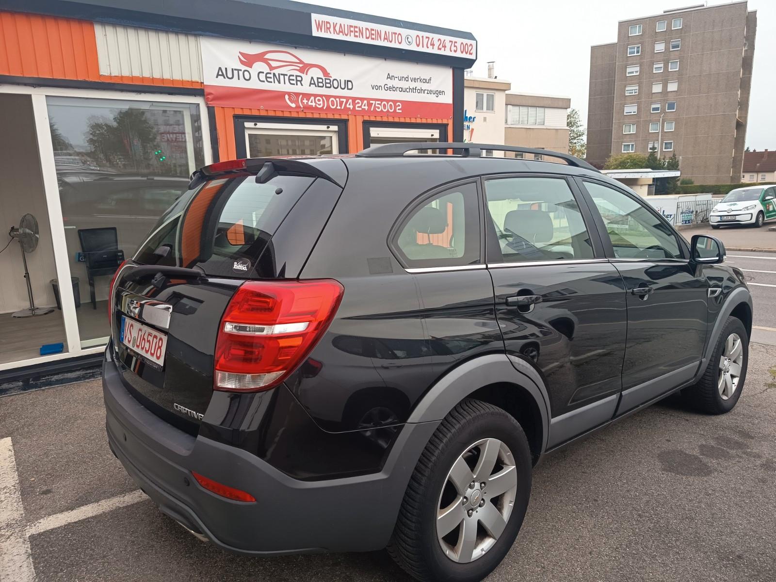 Chevrolet Captiva 2014 — rear view