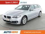 BMW 5er 520d Aut.*NAVI*TEMPO*PDC*SHZ*LIM*PANO* - mit Diesel-Antrieb: Grau, Luftfederung