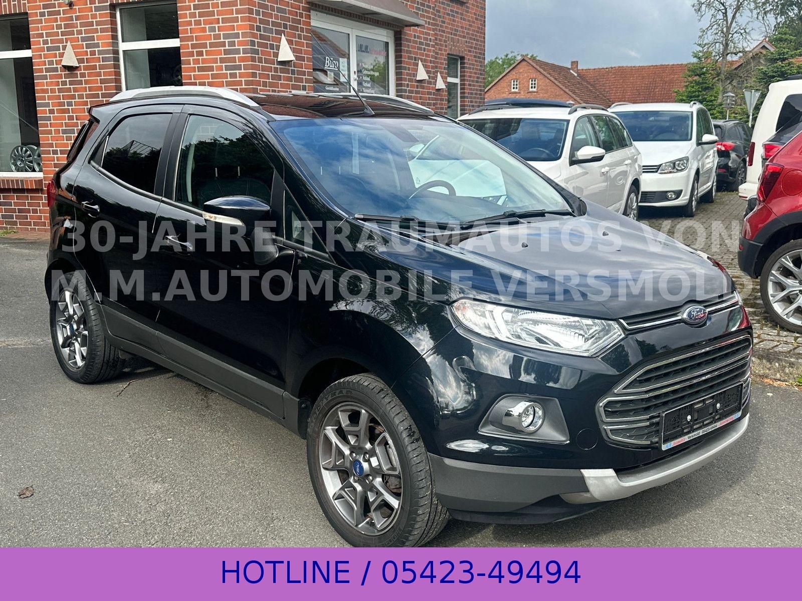 Ford EcoSport Titanium + Navi+Kamera+SH+Leder+1.Hand