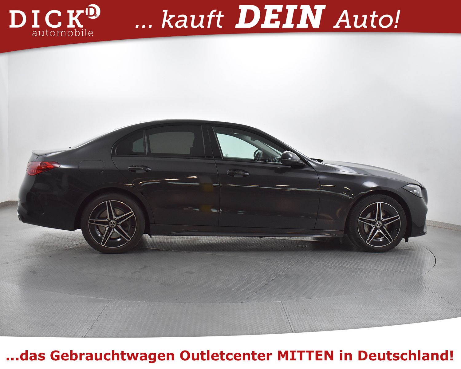 MERCEDES-BENZ C300e 2X AMG Line NIGHT+STDHZ+KAMER+LED+TEMP+18" - Image 2