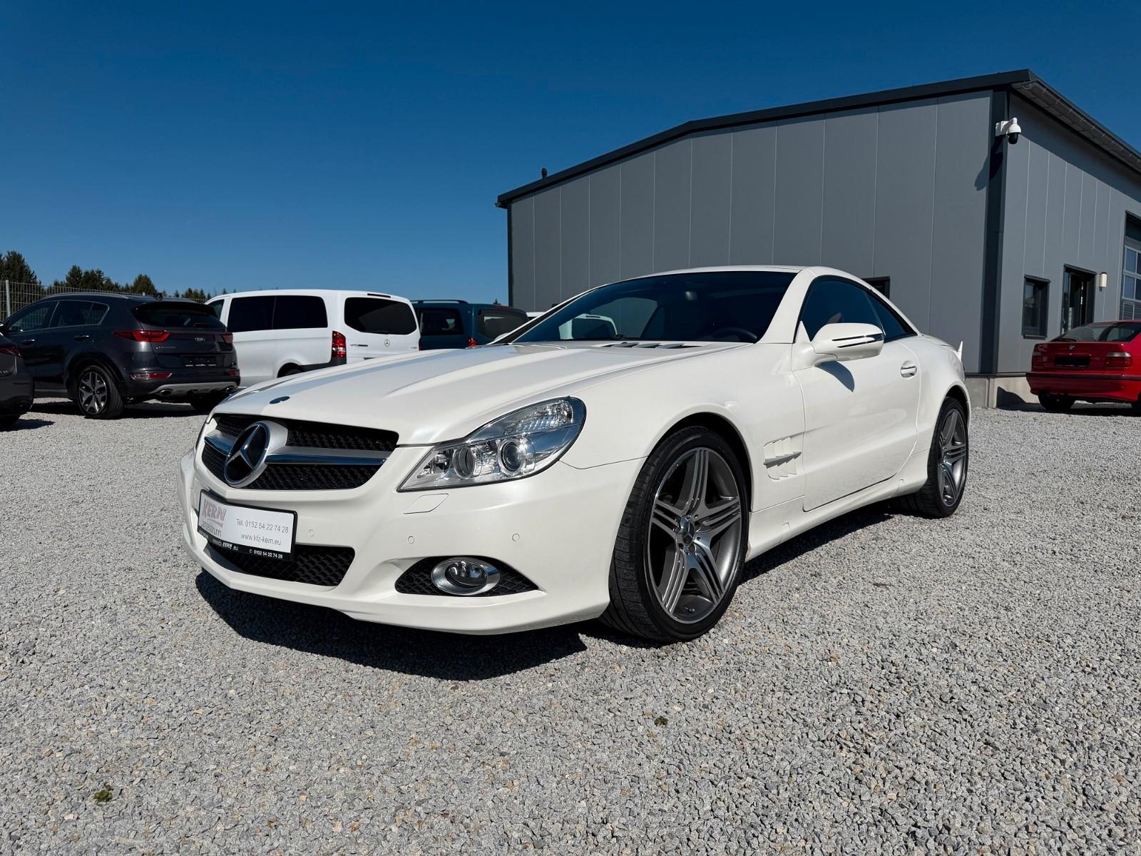 Mercedes-Benz SLR SL Roadster SL 350, AMG Felgen,  Airscarf