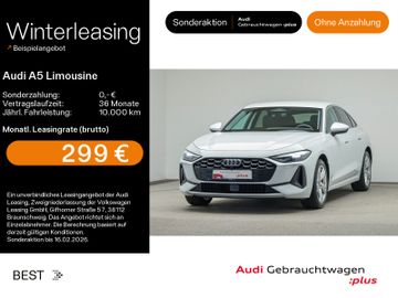 Audi Leasingangebot: Audi A5 Limousine TDI*NAVI*LED*KAMERA*LEDER*18ZOLL*SH