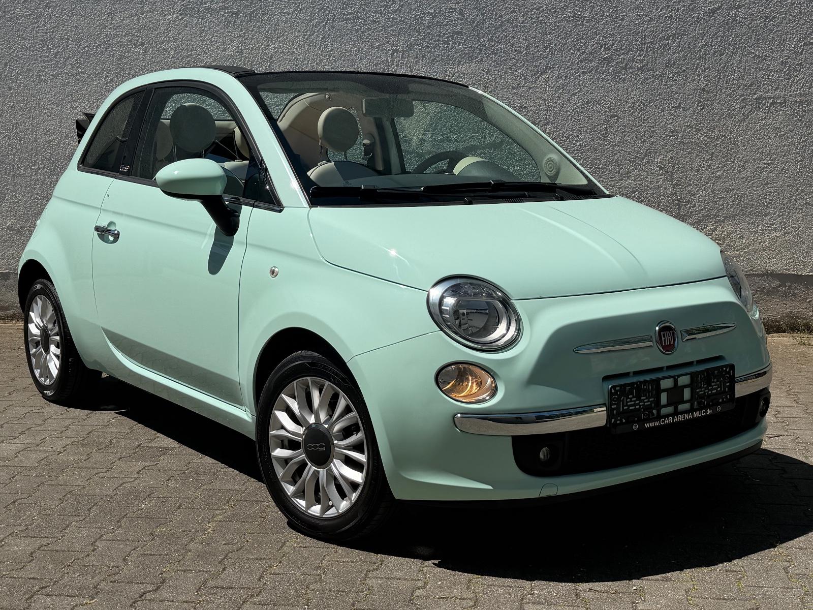 Fiat 500C Lounge  ! Tiffany Blue ! Car-Play ! Navi !