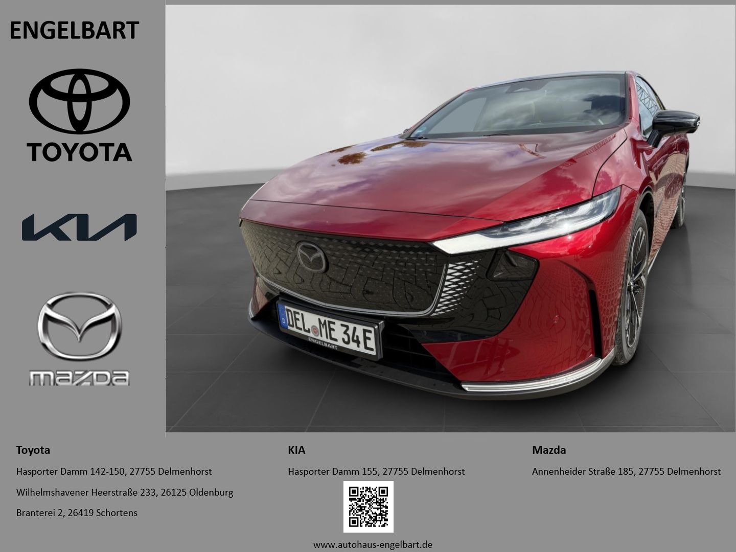 Mazda 6e EV 258ps 1AT RWD Takumi Plus HUD Navi Soundsy