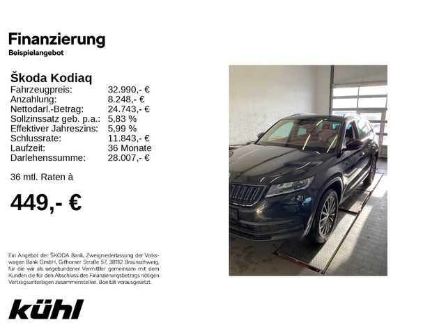 Skoda Kodiaq 2.0 TDI DSG 4x4 Style Navi, AHK, Pano, Ca