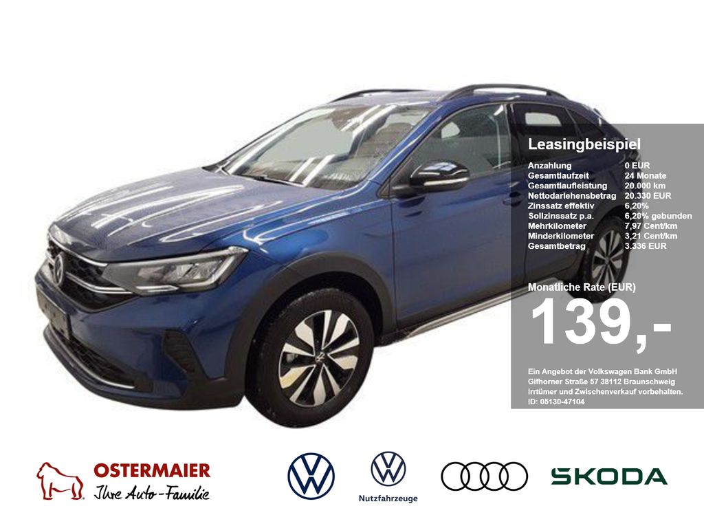Volkswagen Taigo GOAL 1.0TSI 95PS NP.31T NAVI.LED.SHZG.5JG.