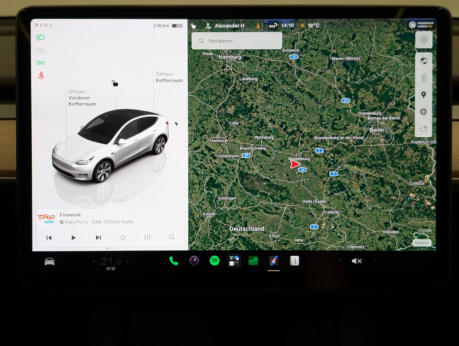 Tesla Model Y AWD Long Range Matrix Pano Navi SHZ Kam foto 17