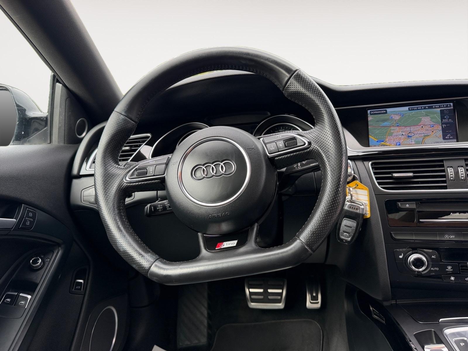 AUDI A5 COUPE 3.0 TFSI S-LINE QUATTRO 272CH - BVA - HAYON ÉLECTRIQUE - BANG & OLUFSEN - TOIT OUVRANT - SHADOW LINE - HISTORIQUE ENTRETIEN COMPLET