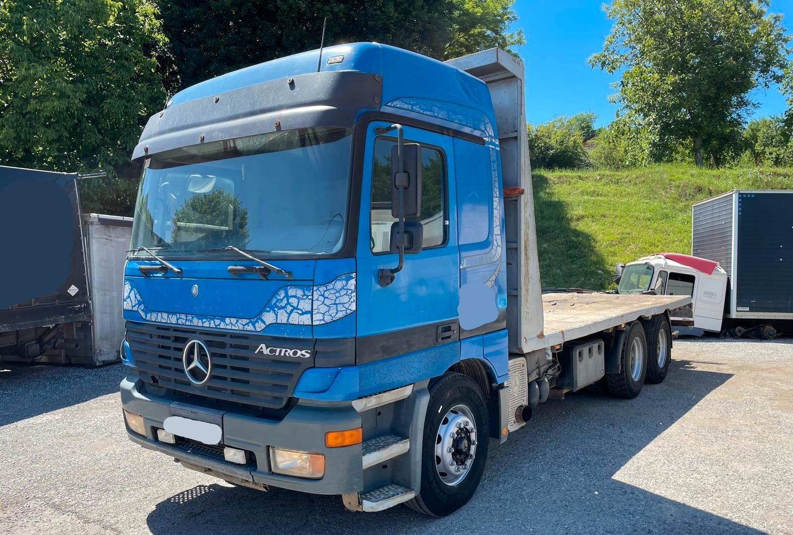 DAF ACTROS 2643 6x4 stake body - plato- V6