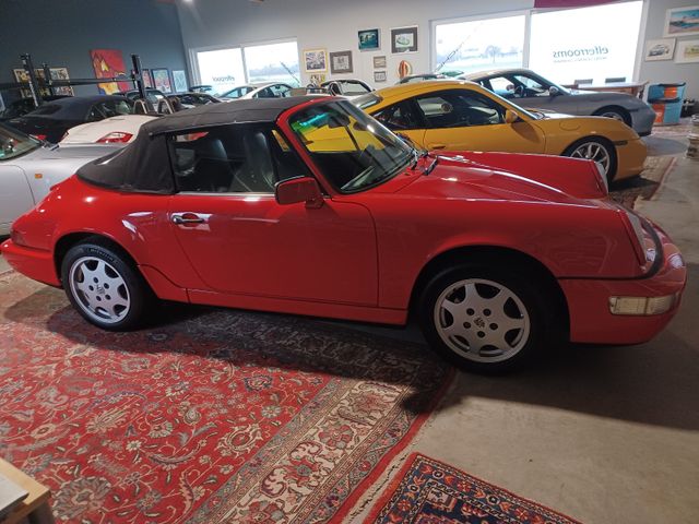 Porsche 964C2 Cabrio Carfax H Kennzeichen navi  ufrei