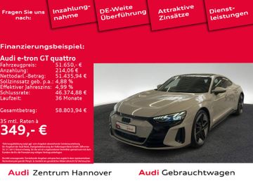 Audi Leasingangebot: Audi e-tron GT quattro Laser Head-Up Standklima Pano