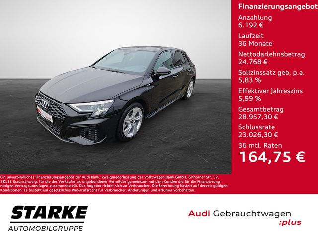 Audi A3 Sportback 35 TFSI S tronic S line NaviPlus LE