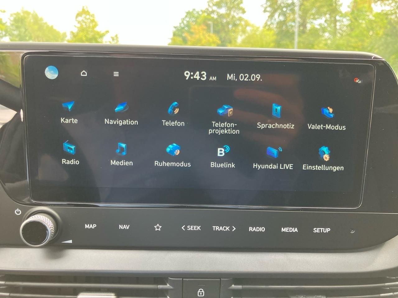 Fahrzeugabbildung Hyundai i20 BLACKLINE SHZ*LHZ*NAVI*CARPLAY