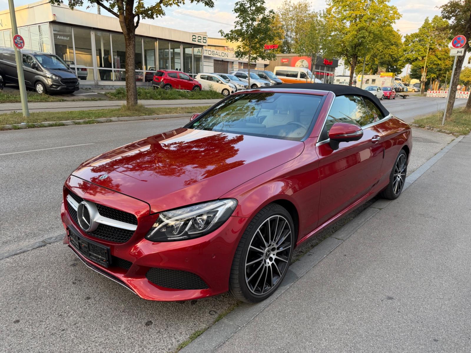 Mercedes-Benz C 300 C Cabrio Head up.Kamera 360.Distronic.
