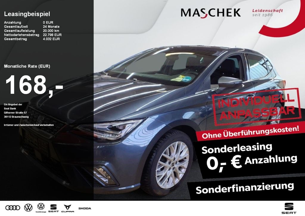 Seat Ibiza Xcellence 1.0 TSI DSG Navi RearView LED Si