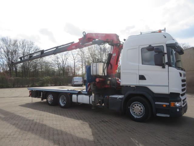 Scania R410 FASSI Kran F410A/450 AXP25, Containerlock
