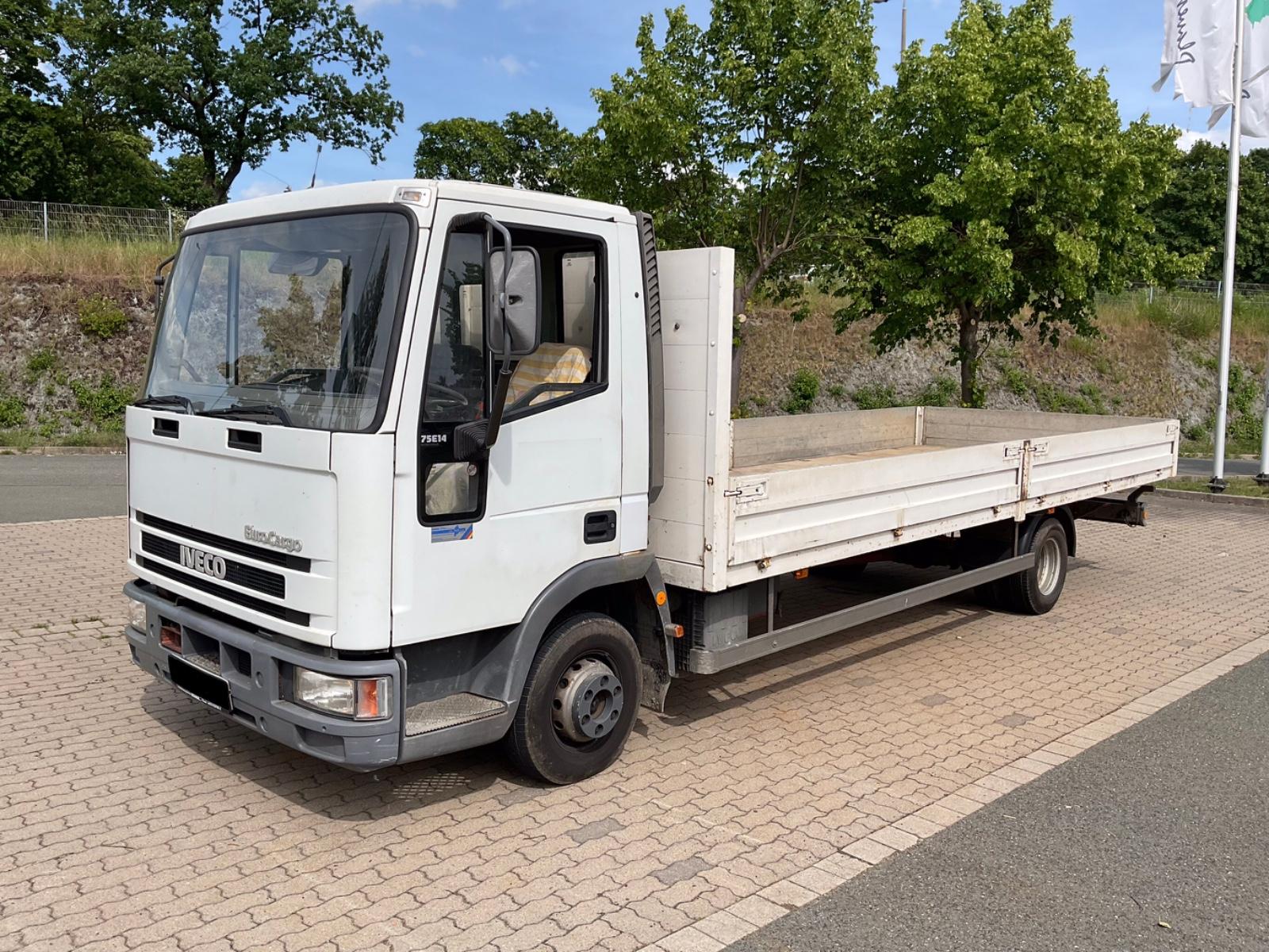 Iveco 75E14 Pritsche 6,40 m TÜV 01/27
