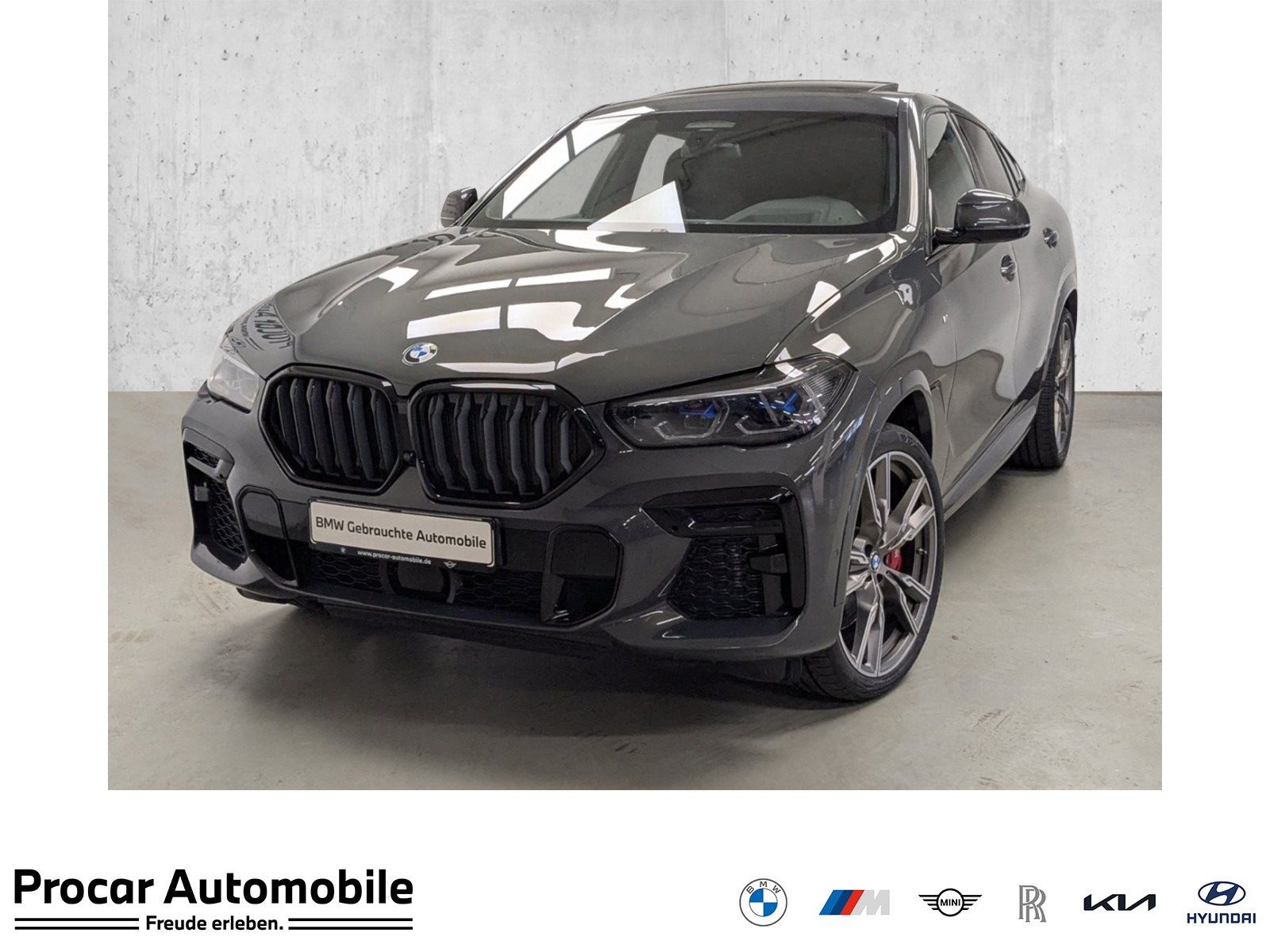 BMW X6 M50i Laser Pano DA Prof 360° HuD H/K 22''