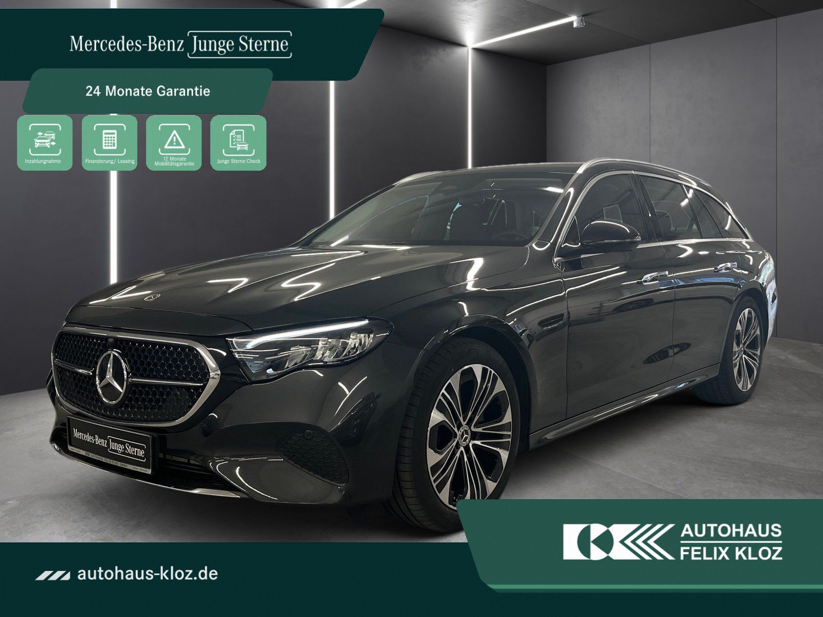 Fahrzeugabbildung Mercedes-Benz E 220 T d 4M Avantgarde*AHK*Totwinkel*Kamera*LED