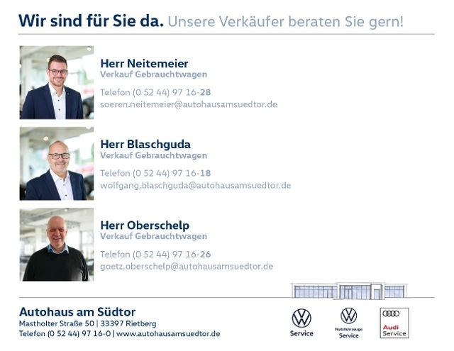 Fahrzeugabbildung Volkswagen T-Cross "UNITED" 1.0 TSI | AHK LED DAB+