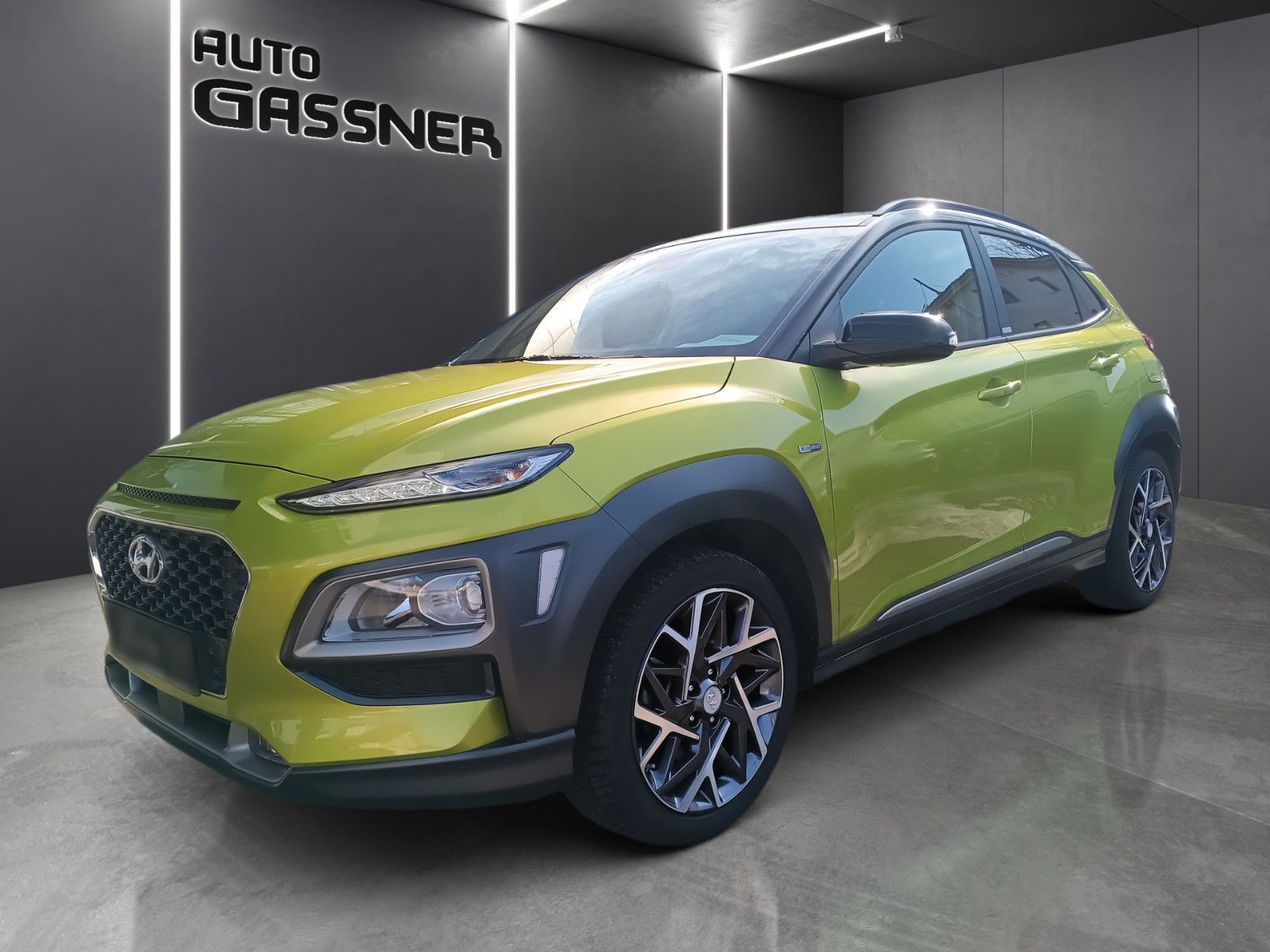 Fahrzeugabbildung Hyundai Kona Style Hybrid Navi Dachlack.