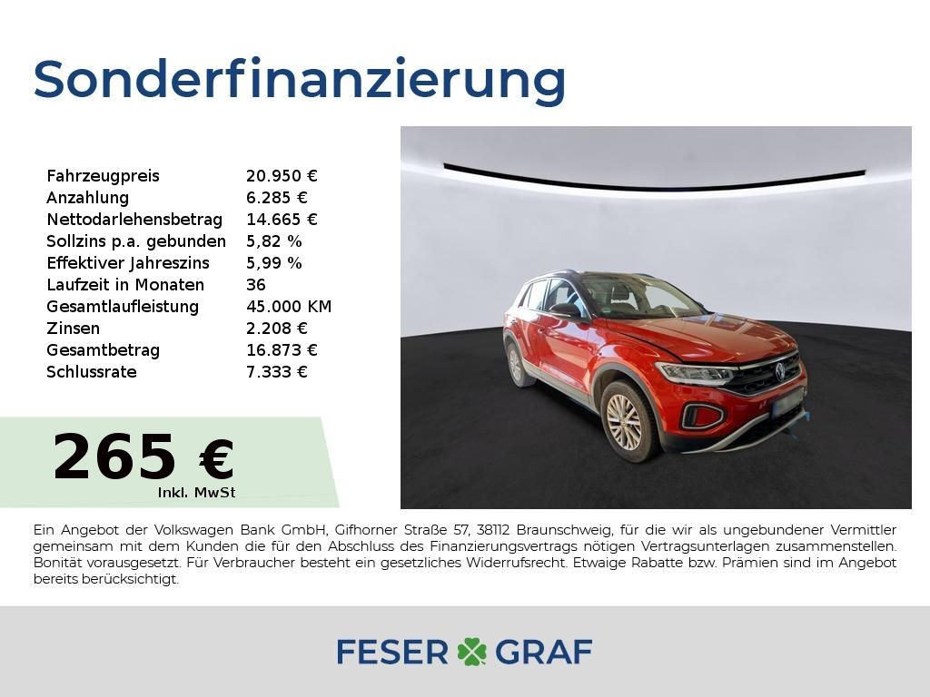 Volkswagen Volkswagen T-Roc LED*Shzg*AHK*ParkAssist*LaneAssis