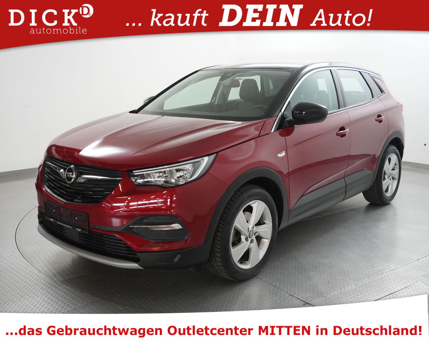 Fahrzeugabbildung Opel Grandland X 1.6 Aut Innov NAVI+KAM+LEDER+SHZ+AHK