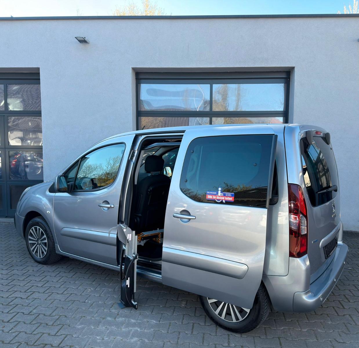 Peugeot Partner Selbstfahrer Handgas/Bremse Ladeboy