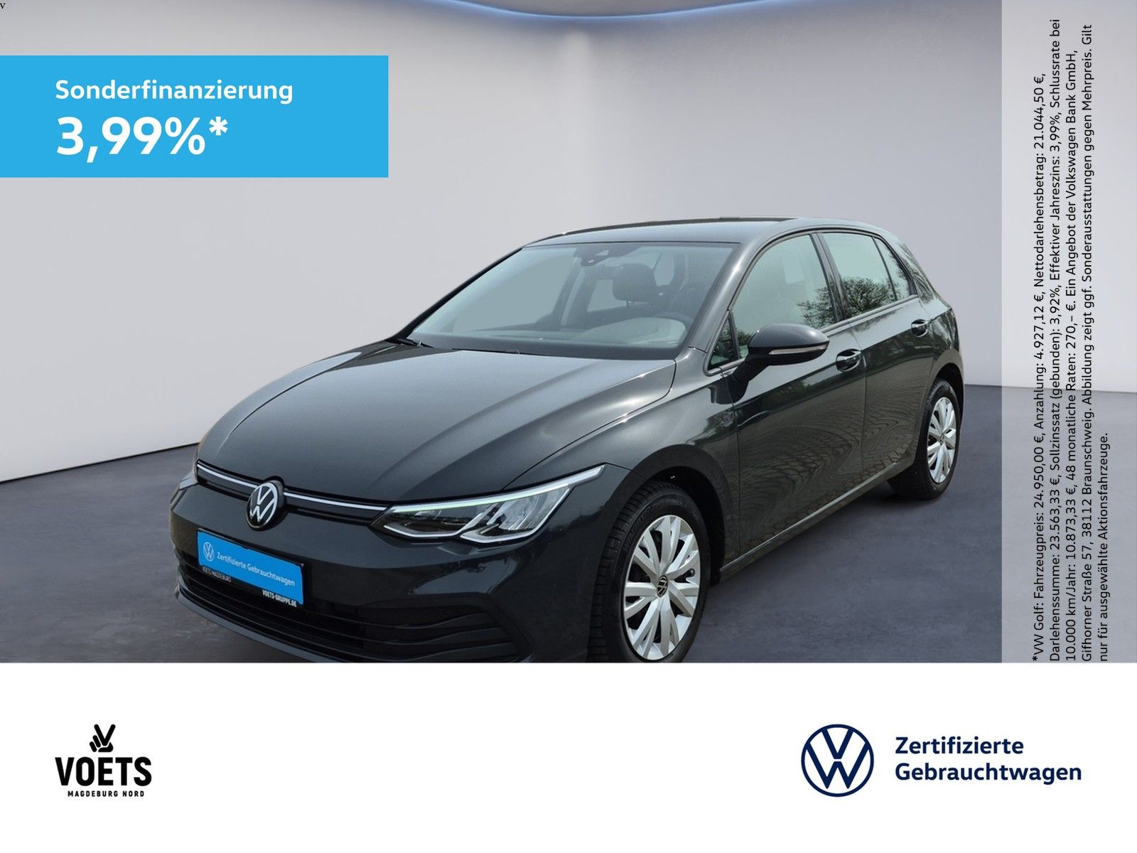 Volkswagen Golf VIII Lim.  1.0  TSI Life LED+NAVI+PDC