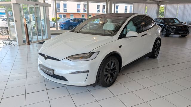 TESLA Model X Plaid *AHK*YOKE*Weißes Leder*