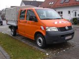 Volkswagen T5 2,5 TDI DoKa Pritsche Pl,LR,Klima,ZV,AHK,6-Si - Volkswagen T5: Doka Pritsche