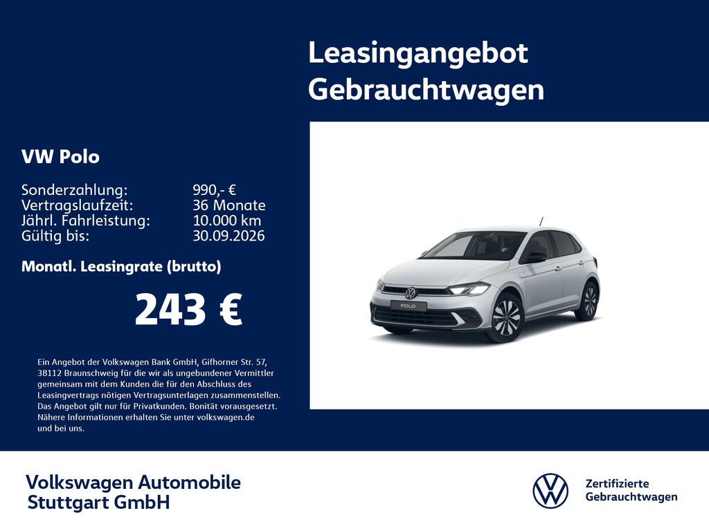 Polo Goal 1.0 TSI Navi Tempomat