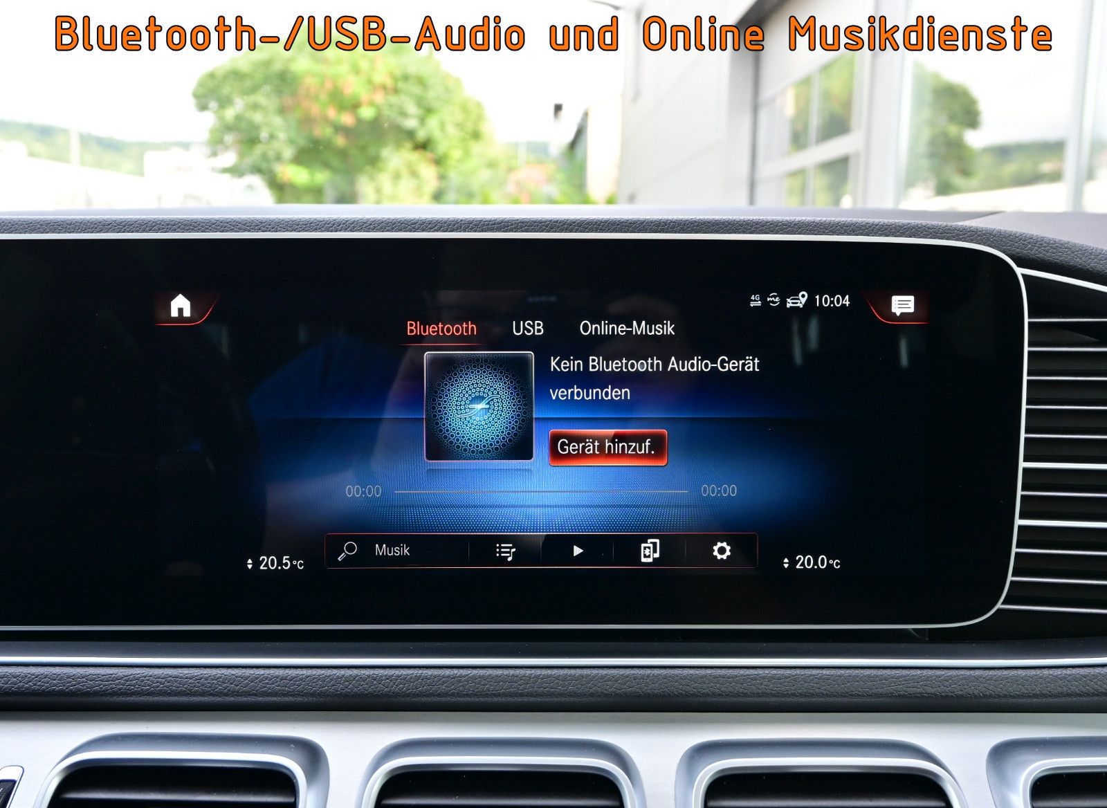 Fahrzeugabbildung Mercedes-Benz GLE 350 de 4M. °ACC°AHK°AIRMATIC°BURMESTER°360°