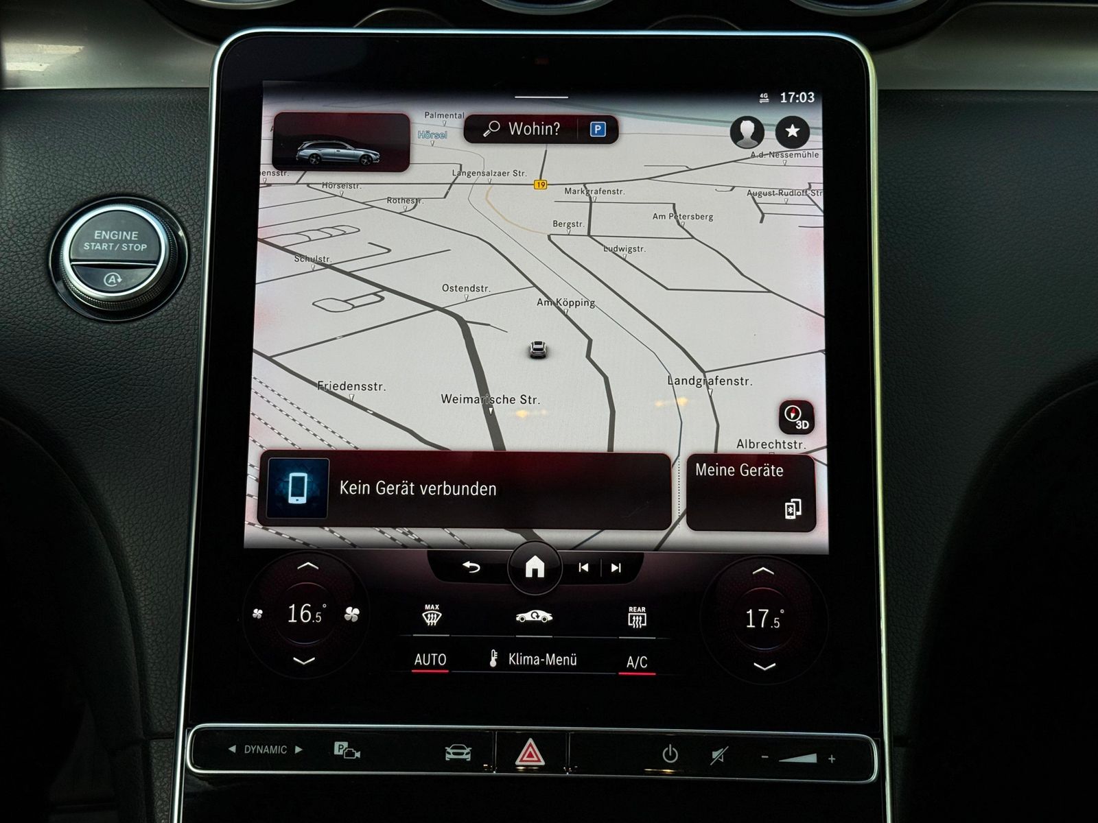 Fahrzeugabbildung Mercedes-Benz C 220 d T 9G LED+MBUX+KAMERA+SHZ+PARK+DAB