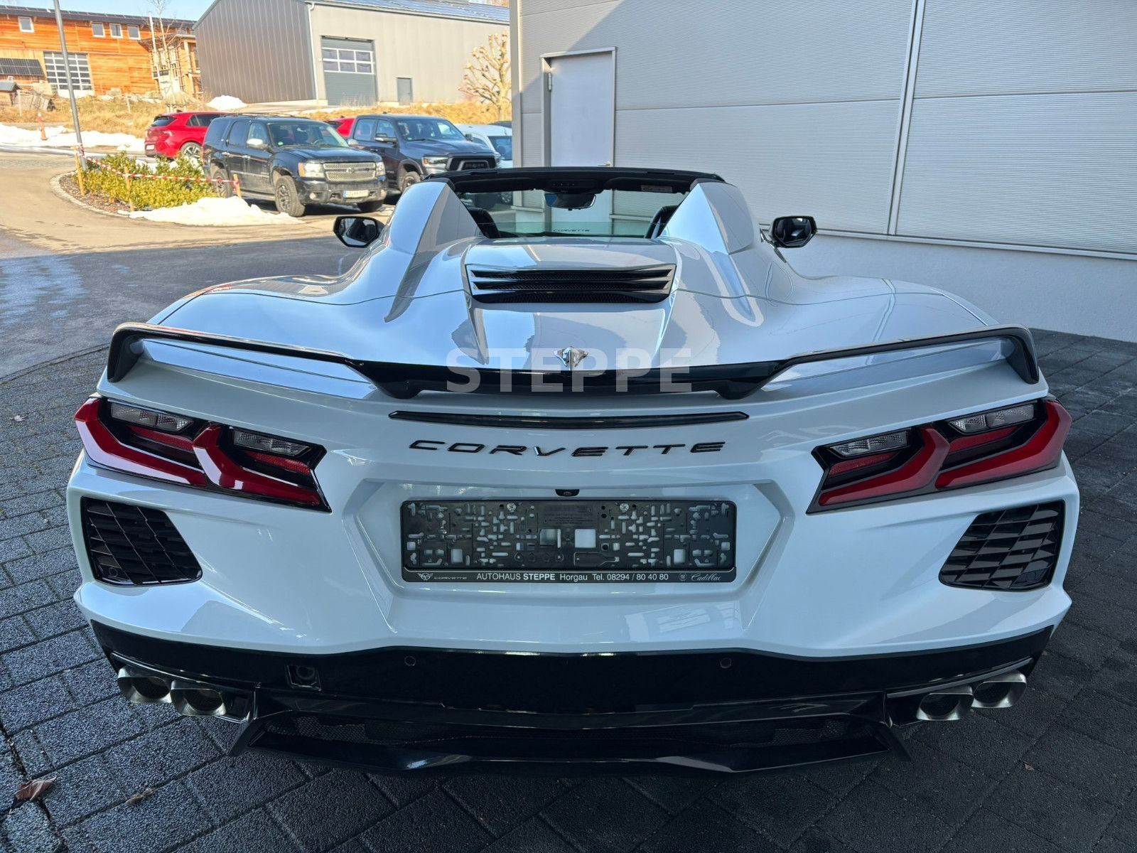 Corvette C8 Stingray Convertible 3LT Europamodell STEPPE