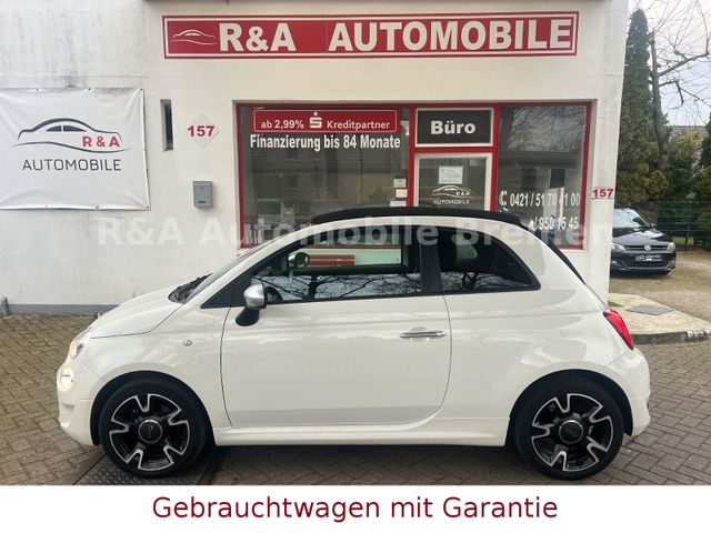 Fiat 500C Sport Cabrio 1,2 NAVI BEATS TÜV NEU