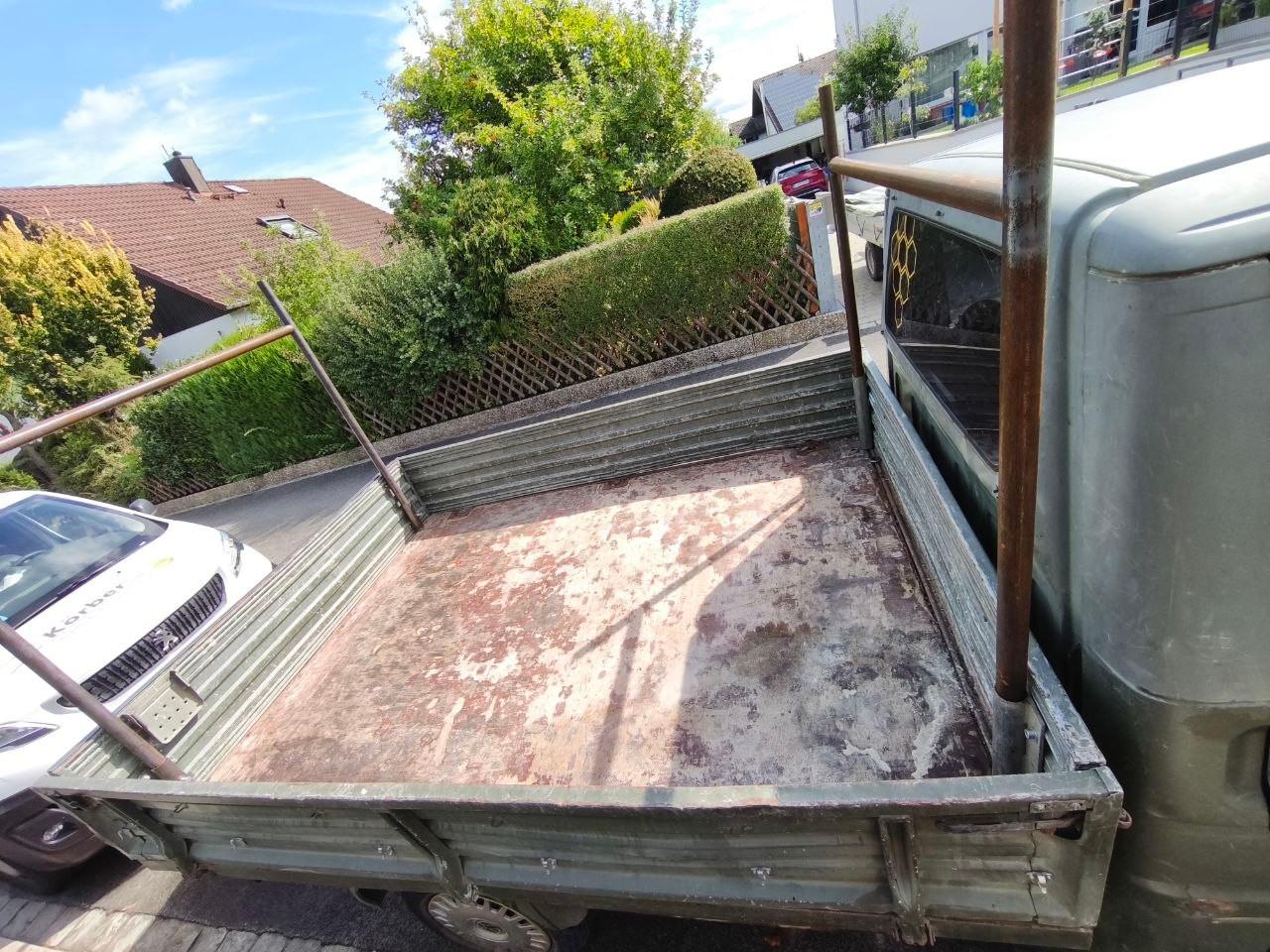 Volkswagen VW T4 Pritsche Bundeswehr 3-Sitzer