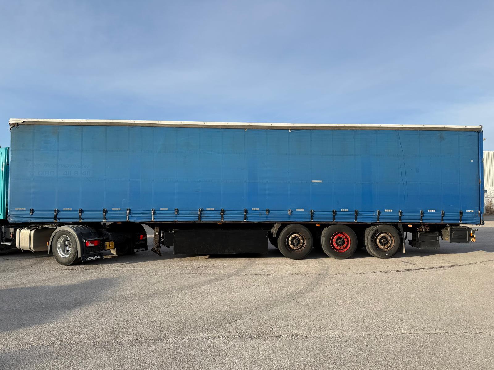 Krone  3 Achs Standard Curtainsider Pal.Kasten BPW-ECO