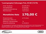 Volkswagen Polo GOAL 1,0 TSI OPF 85 kW 7-Gang-DSG * Rate 17 - Volkswagen Polo: 1.8