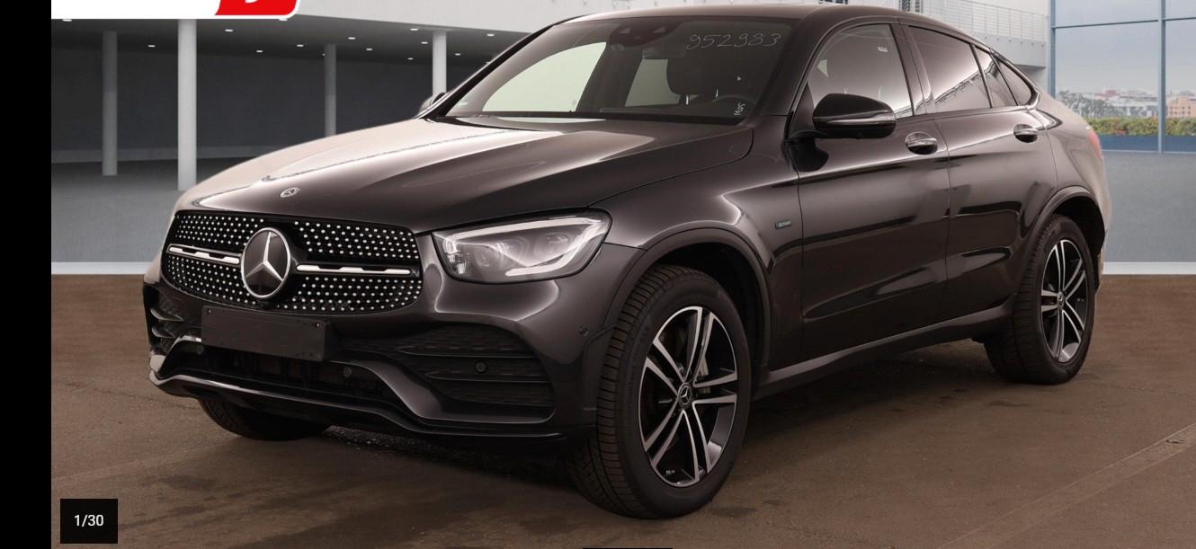 Mercedes-Benz GLC 300 GLC Coupe 300 e 4M AMG/Pano/Burmester/360/Memory