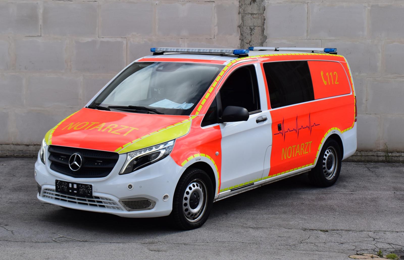 Mercedes-Benz Vito 4x4 Notarzt Einsatzfahrzeug NEF