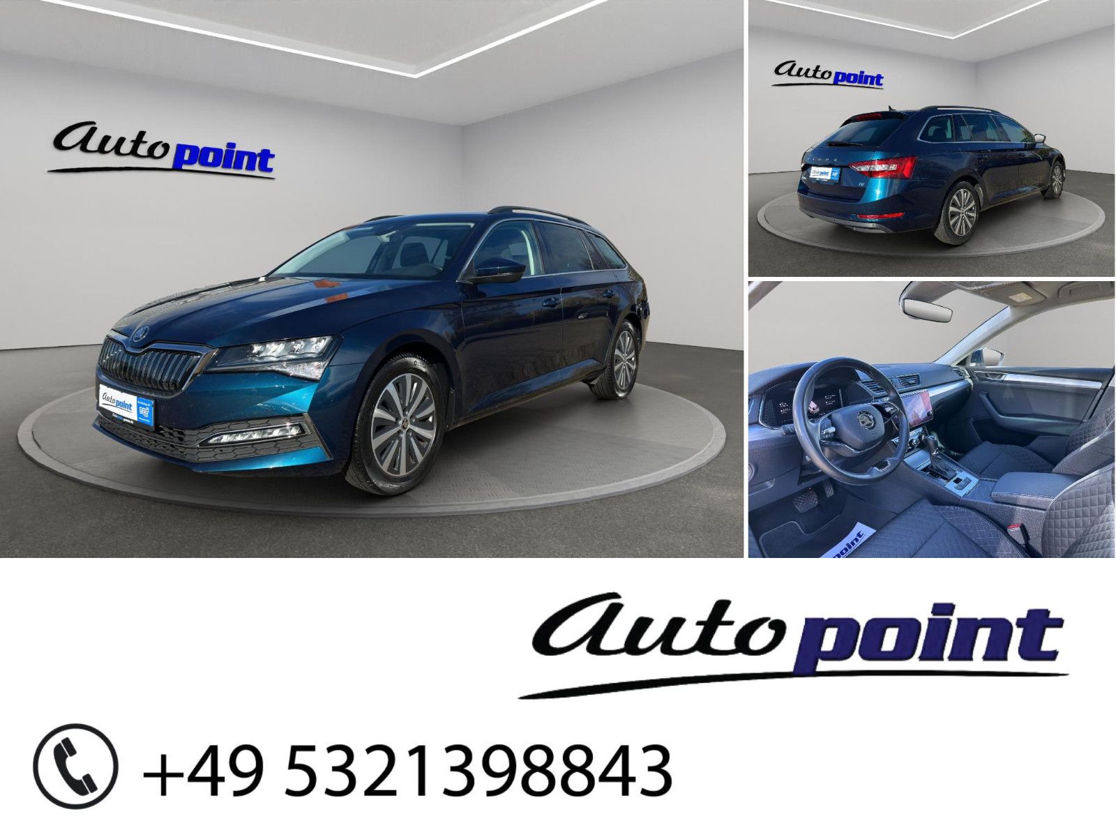 Skoda Superb Combi iV DSG ACC AHK DCC Virtual Navi