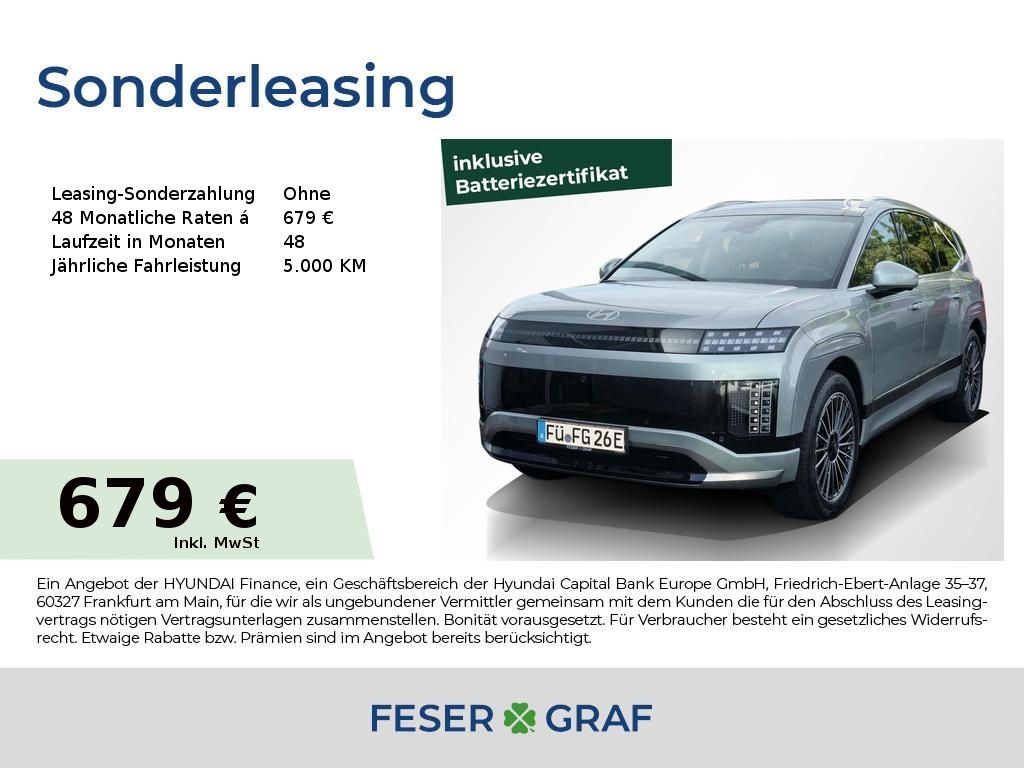 Hyundai Ioniq 9 UNIQ LEDER HuD 360° MATRIX PANO CARPLAY