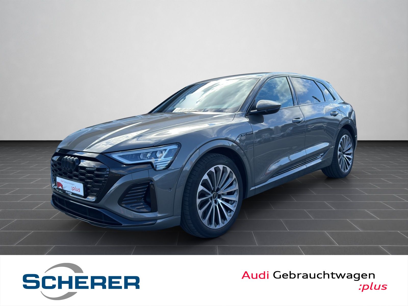 Audi Q8 e-tron 55 quattro S line MATRIX AHK RFK OPS+