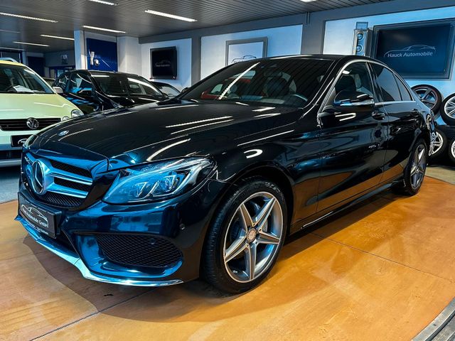 Mercedes-Benz C220 AMG-LINE/HUD/BURMESTER/NAVI/LEDER/MULTIBEAM