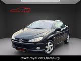 Peugeot 206 Cabriolet CC Platinum*LEDER*PDC*SHZ*ALU*JBL* - Peugeot 206 mit Benzin-Antrieb: Schwarz, Leder, Cabrio