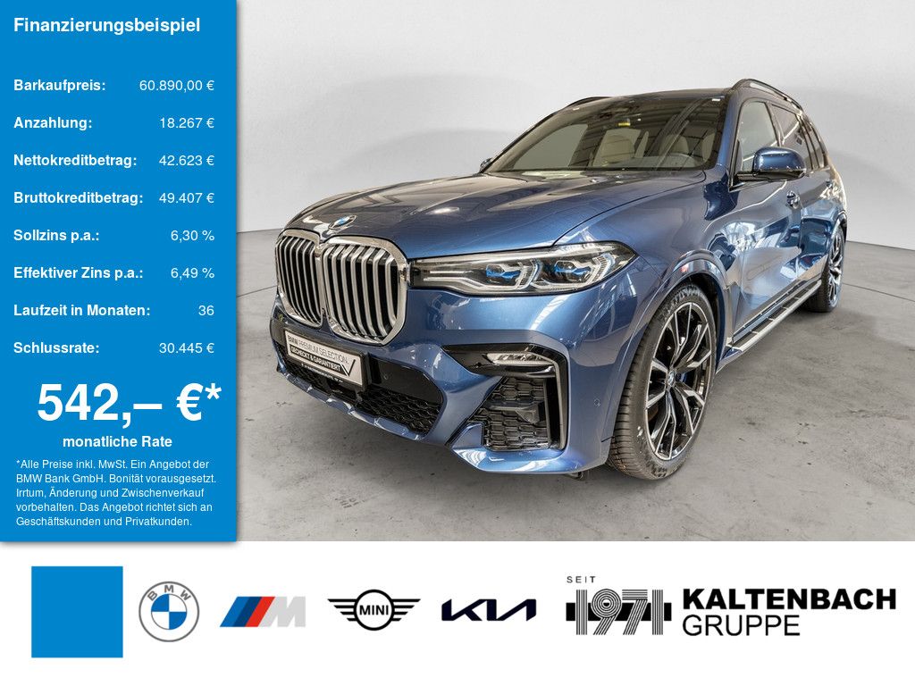 BMW X7 xDrive40i M-Sport PANO HUD 360° LASER LED ACC