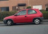 Opel Verkaufe roten Opel Corsa B, zweitürer ohn... - Opel Corsa aus 1998: B
